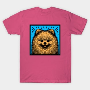 Pomeranian Pop Art T-Shirt